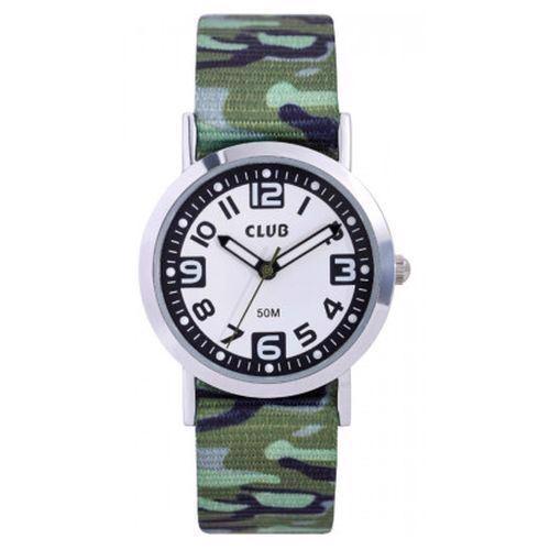 Image of Club Time army Chrom Quartz dreng ur, model A65184S12A